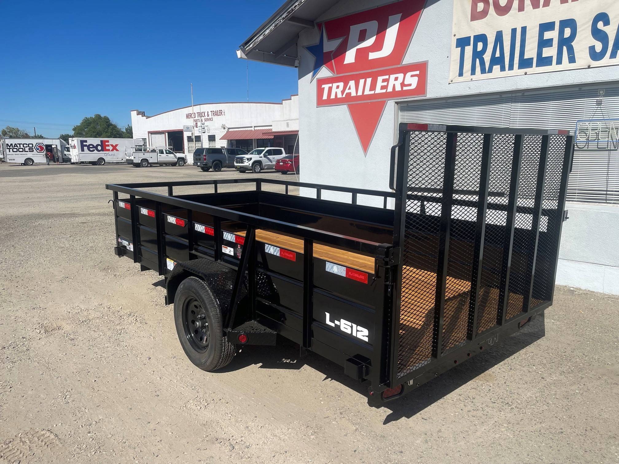 2027 R & J Trailers Inc. L Landscape Trailer