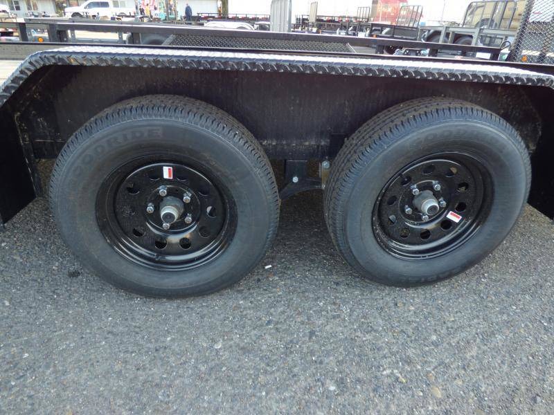 2022 PJ Trailers 83" Tandem Axle Channel Utility (UL) Utility Trailer