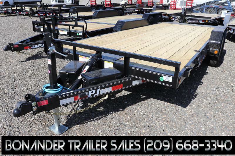 2022 PJ Trailers 83" Hydraulic Quick Tilt (TH) Car Hauler