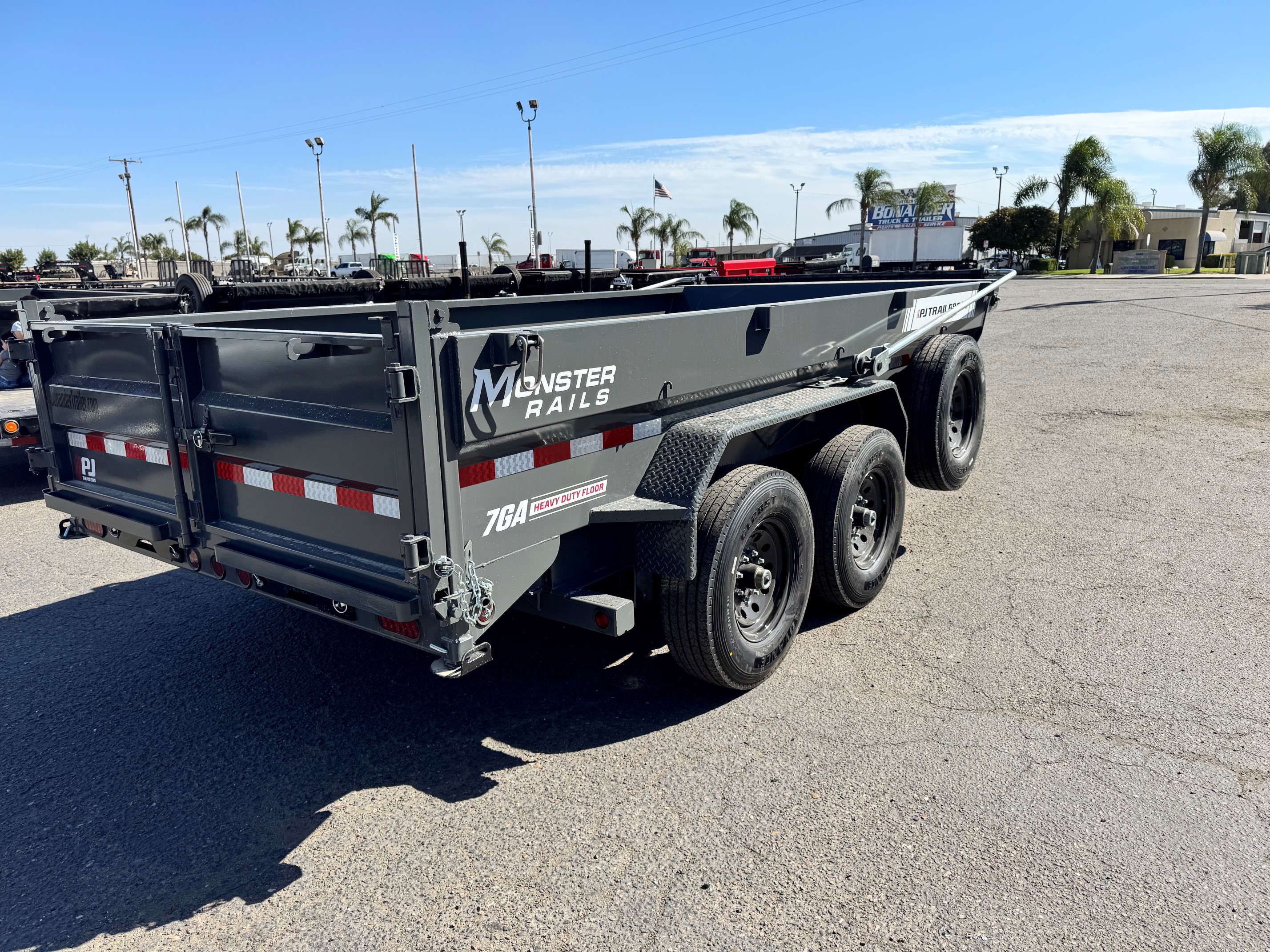 2027 PJ Trailers 83 in Telescopic Dump (DT1) Dump Trailer