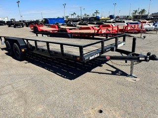 2022 PJ Trailers 83" Tandem Axle Channel Utility (UL) Utility Trailer