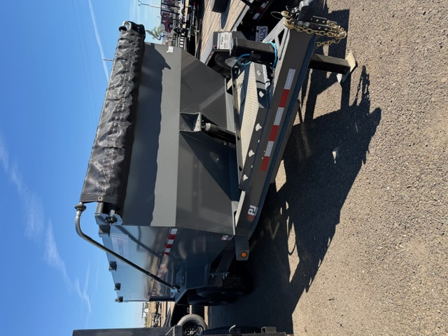 2027 PJ Trailers 83 in Low Pro Telescope Dump (DT1) Dump Trailer