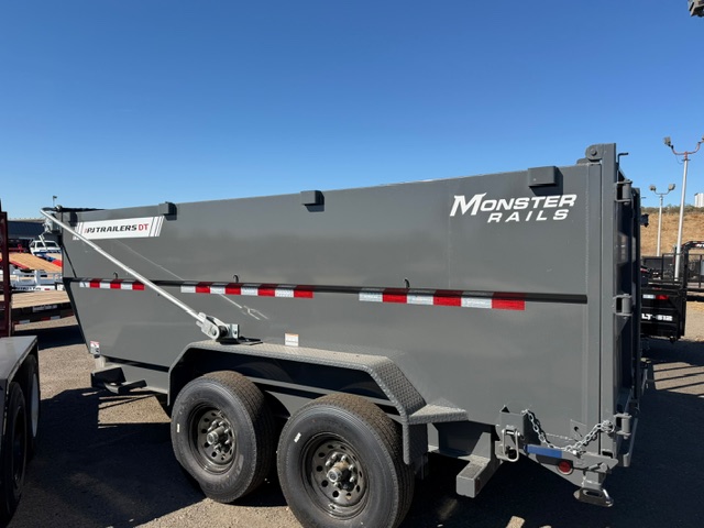 2027 PJ Trailers 83 in Low Pro Telescope Dump (DT1) Dump Trailer